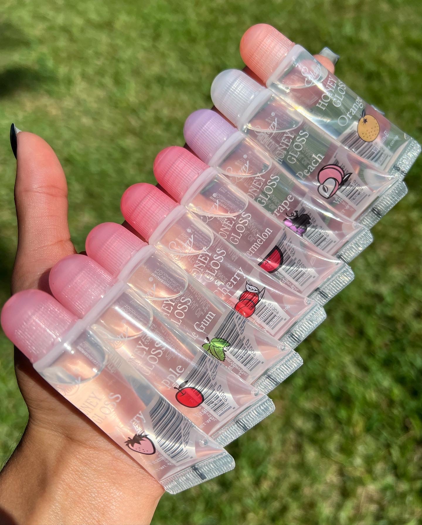 Starry Clear Mini Honey LipGlosses